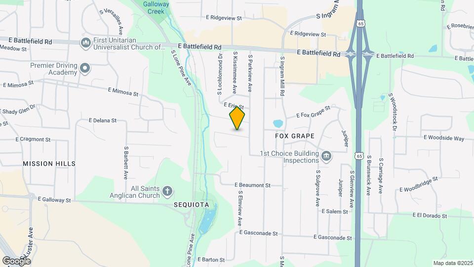 3017 E Hawkins St Mapa y Detalles de la Ubicación