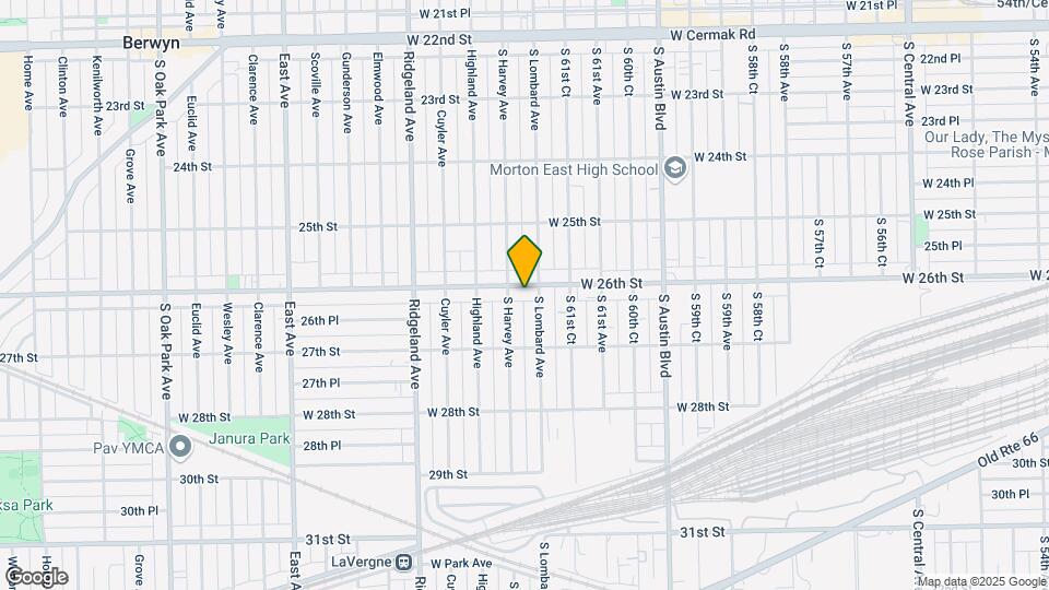 6211 26th St Map and Location Details