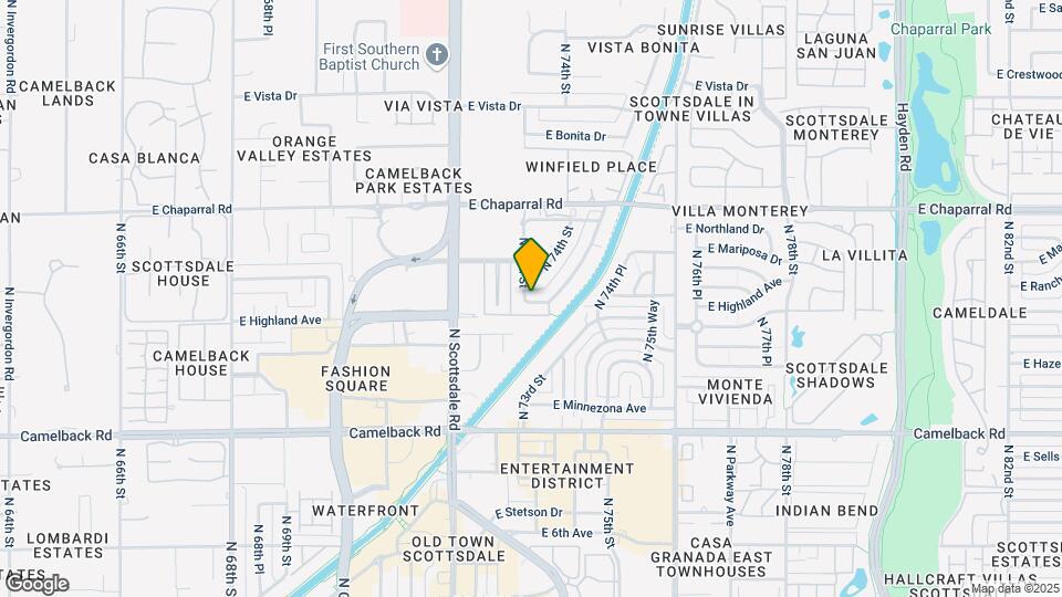 4813 N 73rd St Map and Location Details