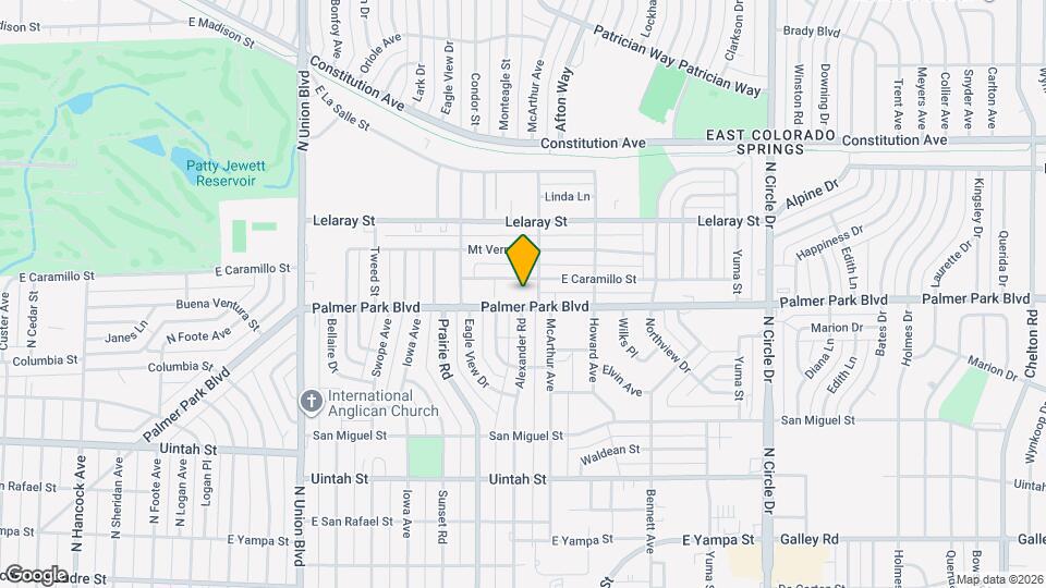 2450 Palmer Park Blvd Map and Location Details