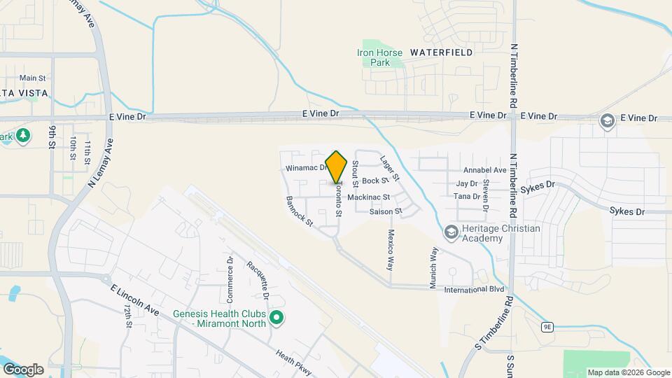 409 Toronto St Map and Location Details