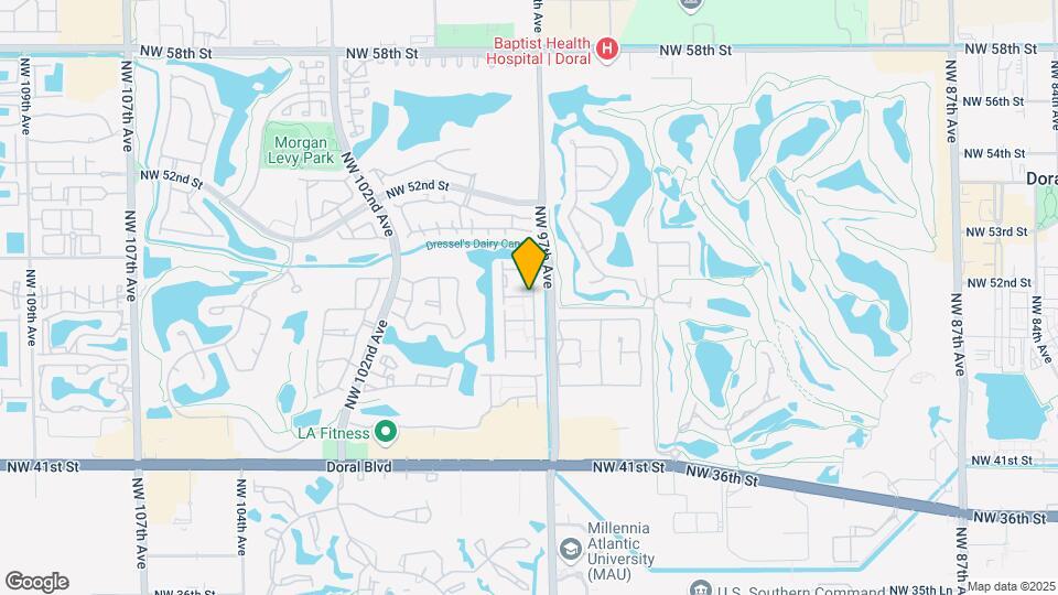 4746 NW 97th Ct Map and Location Details