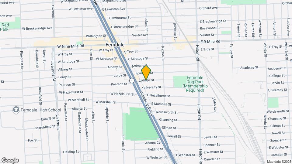 234 College St Map and Location Details