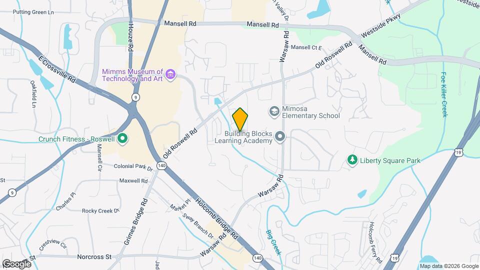 1145 Old Forge Dr Map and Location Details