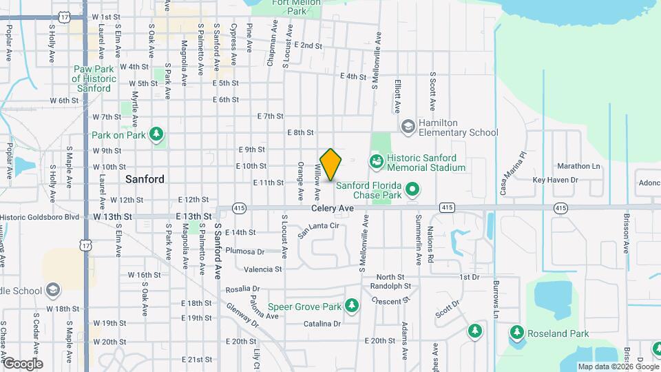 1100 S Bay Ave, Unit 1110 Map and Location Details