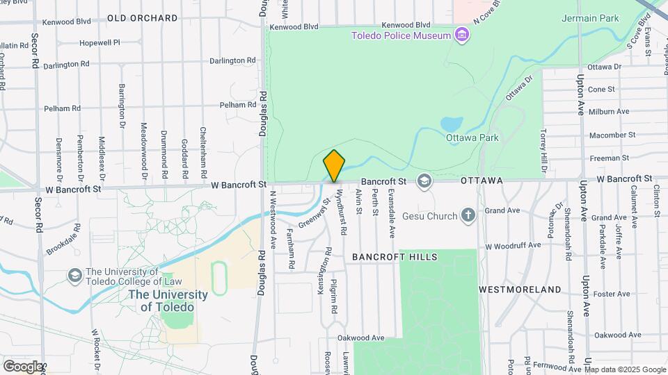 2535 W Bancroft St Map and Location Details