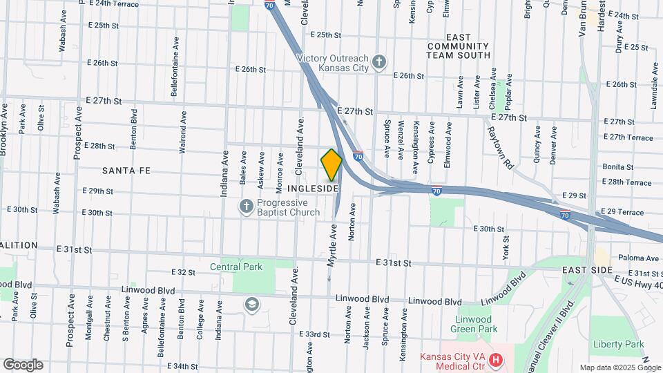 2846 Myrtle Ave Mapa y Detalles de la Ubicación