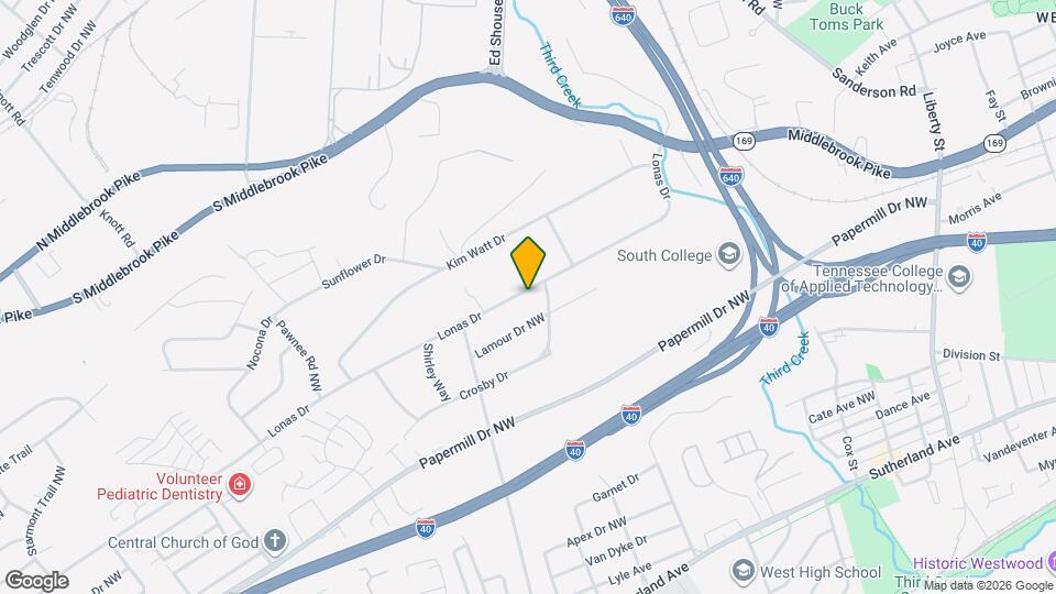 4308 Lonas Dr Map and Location Details