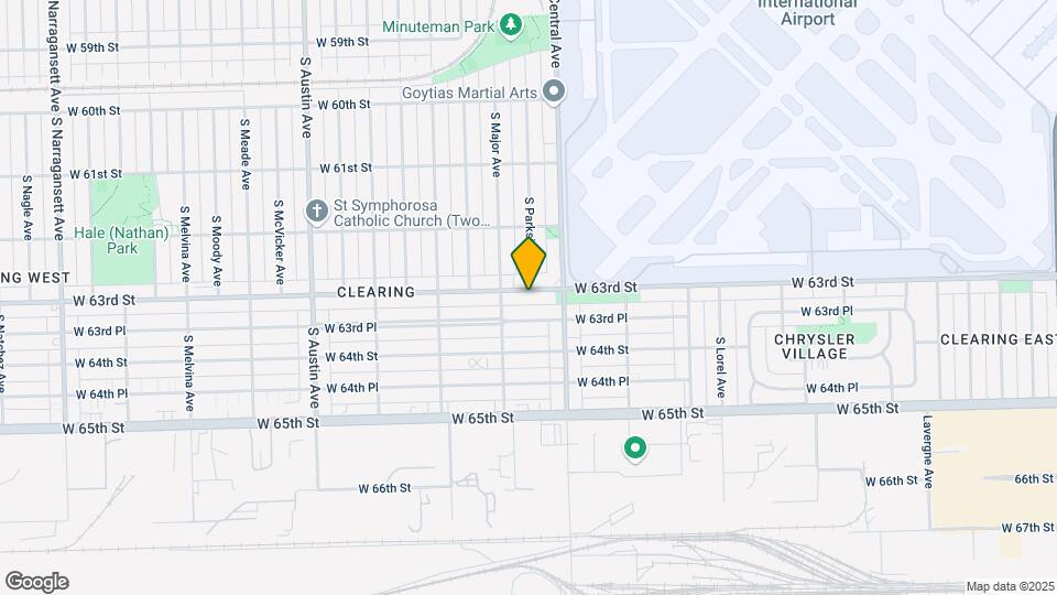 5637 W 63rd St Mapa y Detalles de la Ubicación