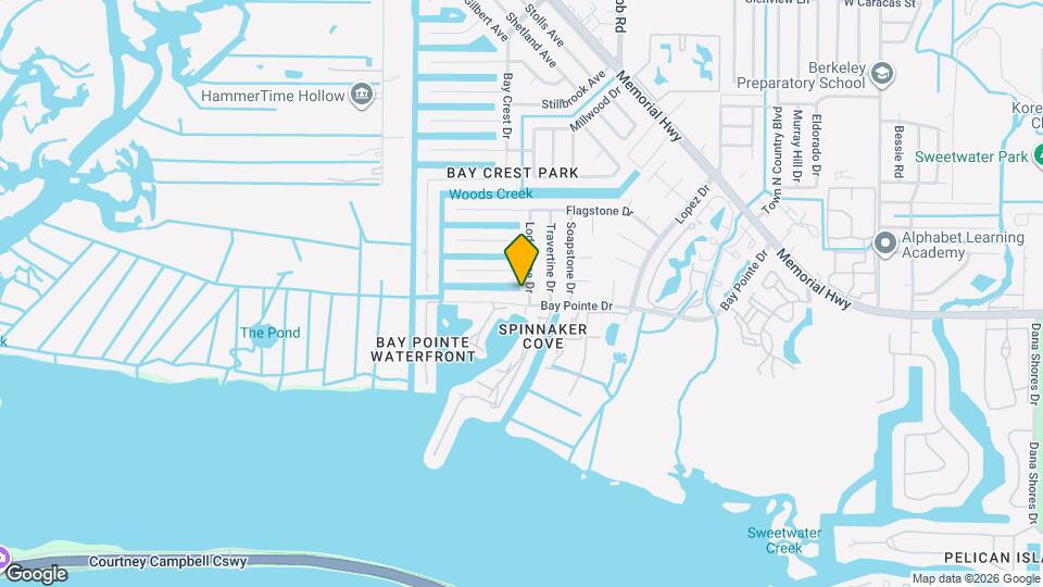 8705 Bay Pointe Dr Map and Location Details