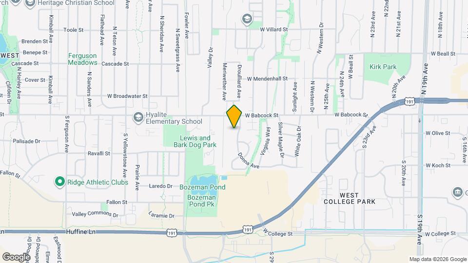 125 Donna Ave Map and Location Details