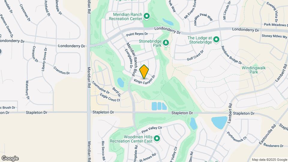 9786 Kings Canyon Dr Map and Location Details