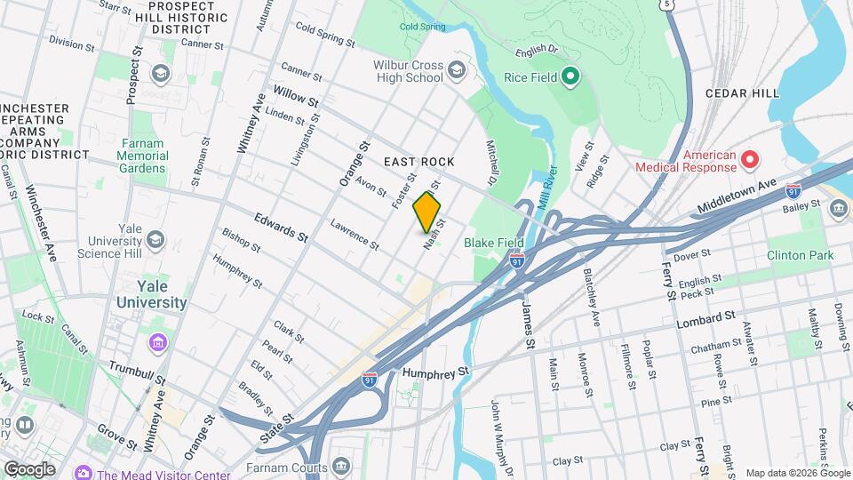 76 Nash St, Unit #1 Mapa y Detalles de la Ubicación