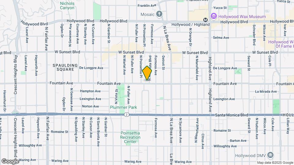 1301 N Alta Vista Blvd Mapa y Detalles de la Ubicación