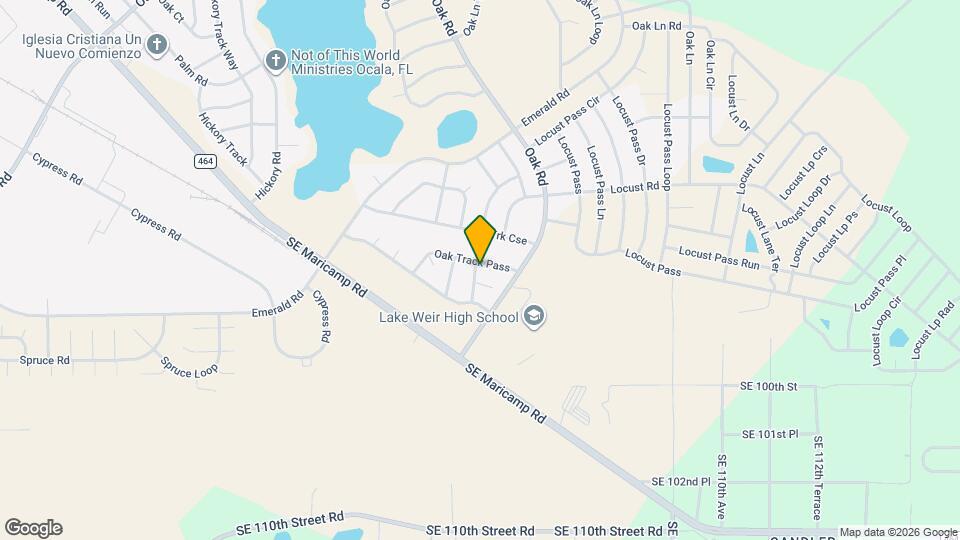 312 Oak Track Pass Map and Location Details