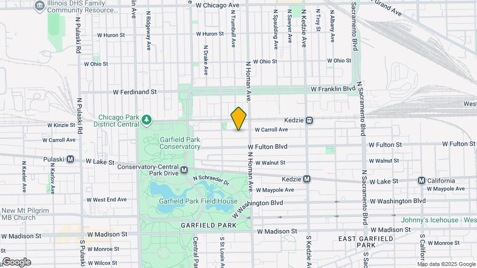 3425 W Carroll Ave Map and Location Details