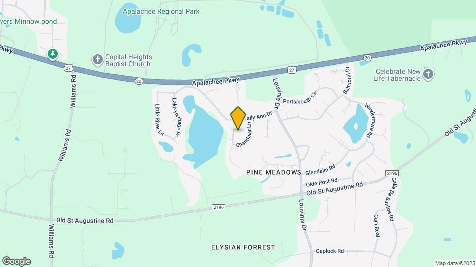 2651 Chateau Ln Map and Location Details