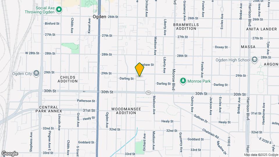 612 Darling St Map and Location Details