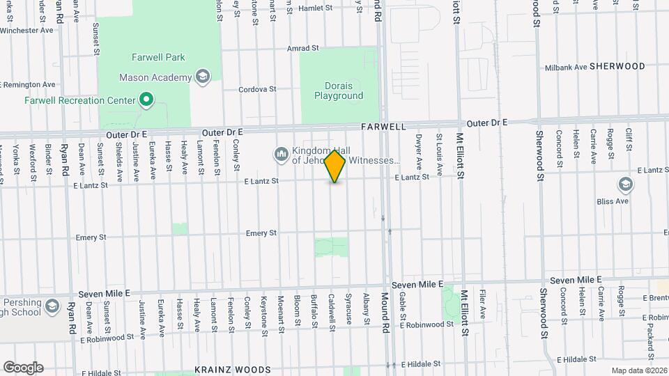 19436 Caldwell St Map and Location Details
