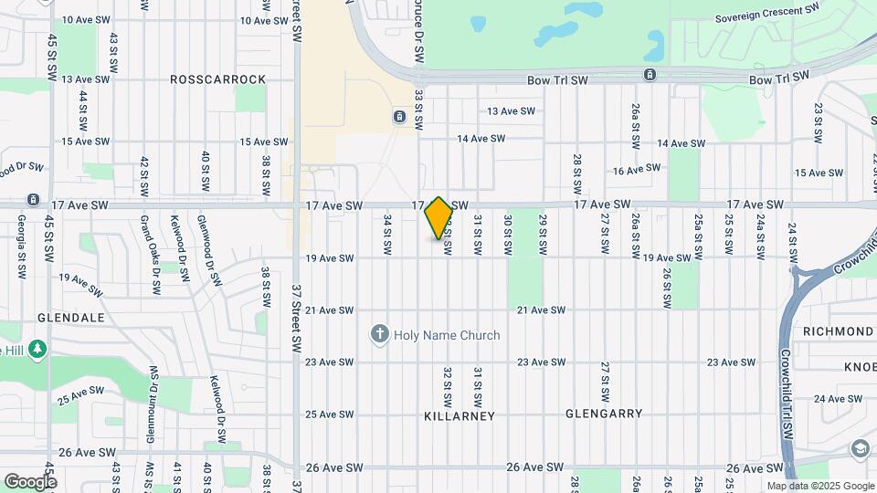 1935 32 St SW Map and Location Details