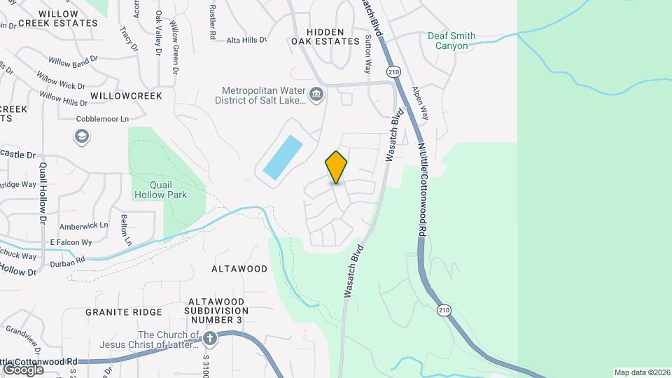 9167 S Galette Ln Map and Location Details