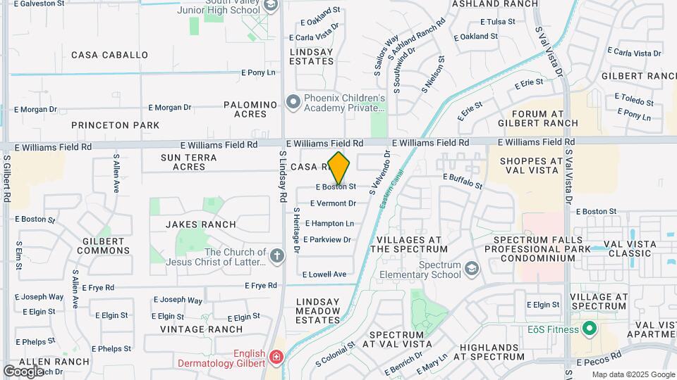 953 E Boston St Map and Location Details