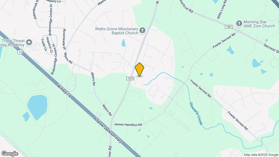 2720 Waycross Dr Map and Location Details