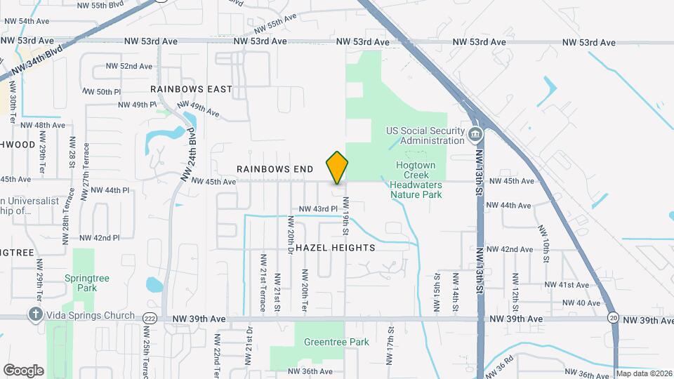 4460 NW 19th St Map and Location Details