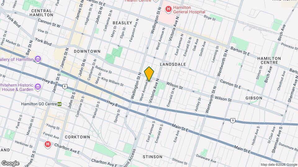 74 West Avenue N Map and Location Details