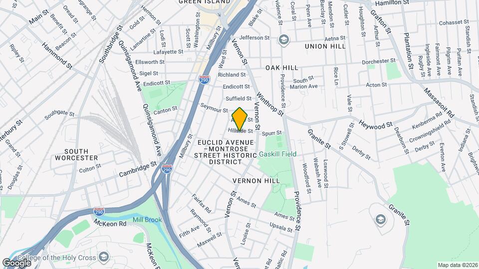 12 Hillside St, Unit 2 Mapa y Detalles de la Ubicación