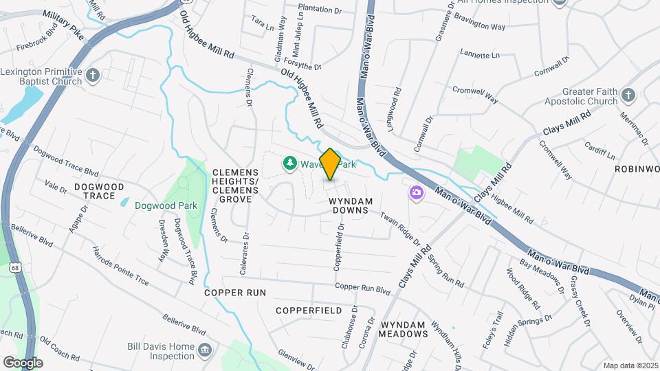 4228 Hampton Ridge Map and Location Details