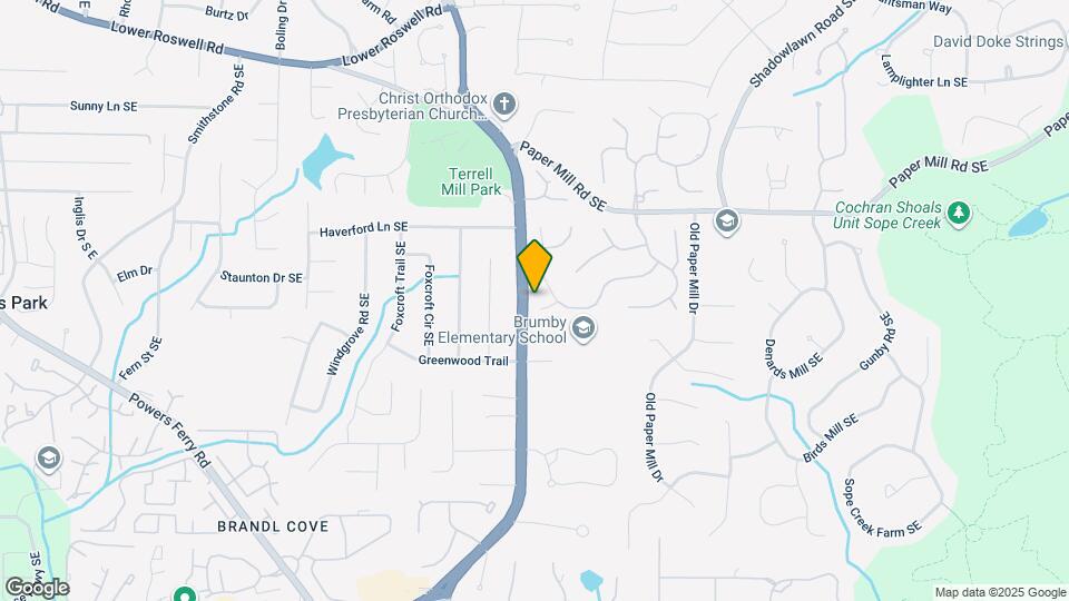 3239 Mill Chase Cir SE Map and Location Details