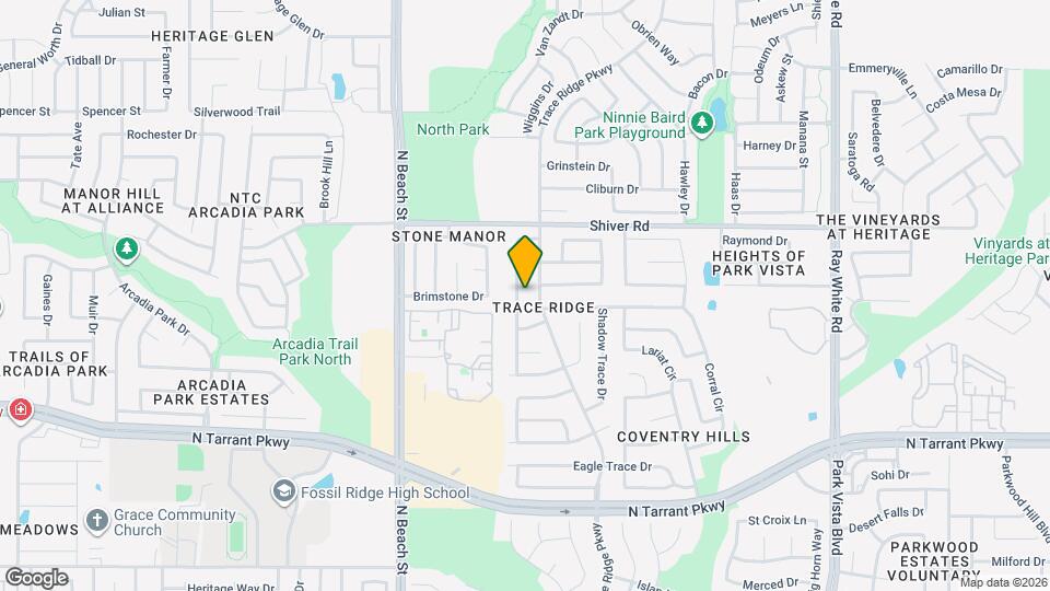 8820 Sunset Trace Dr Mapa y Detalles de la Ubicación
