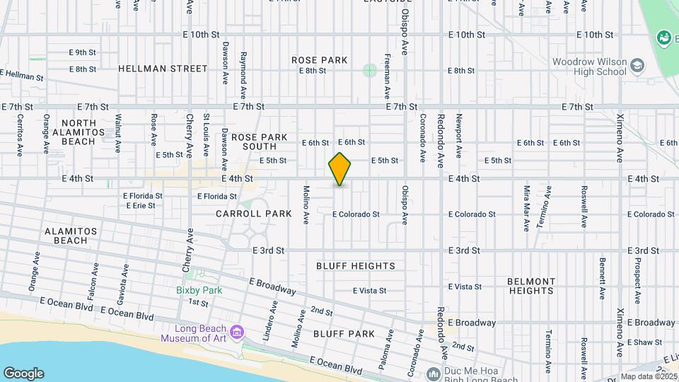 386 Temple Ave Map and Location Details