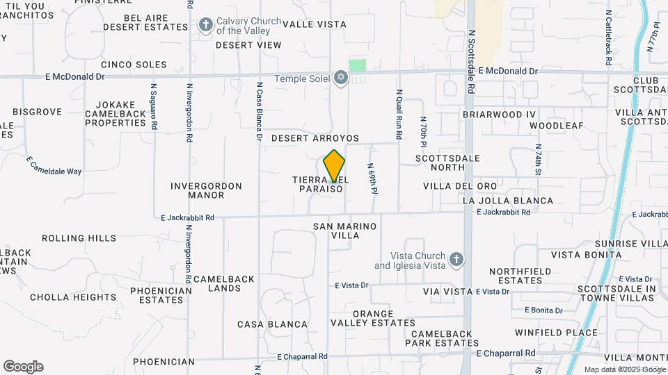6732 E San Juan Ave Map and Location Details