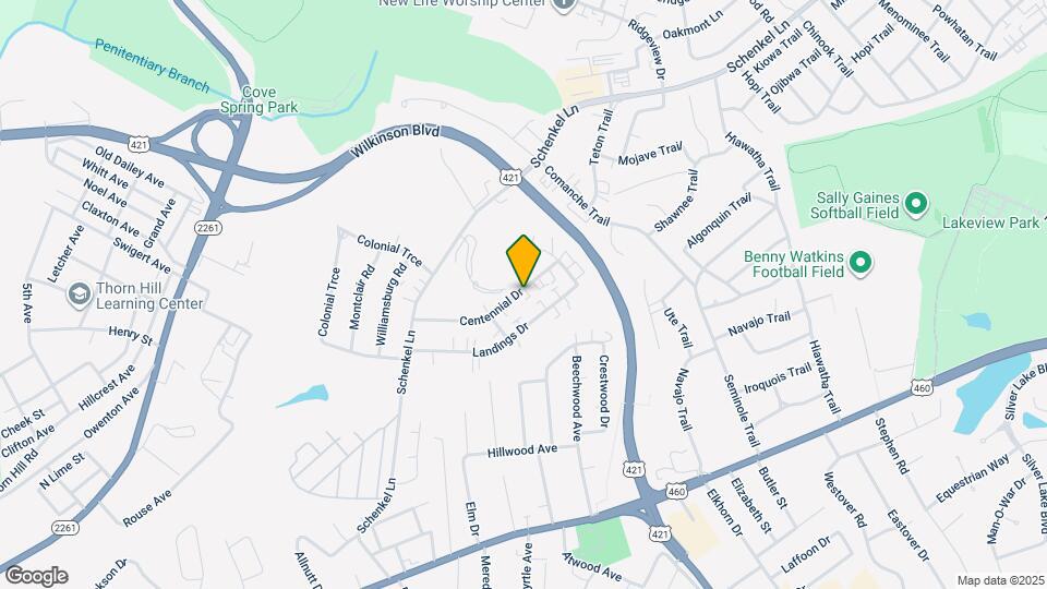 218 Centennial Dr Map and Location Details