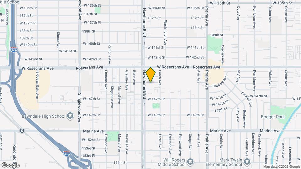 4334 W 145th St Map and Location Details