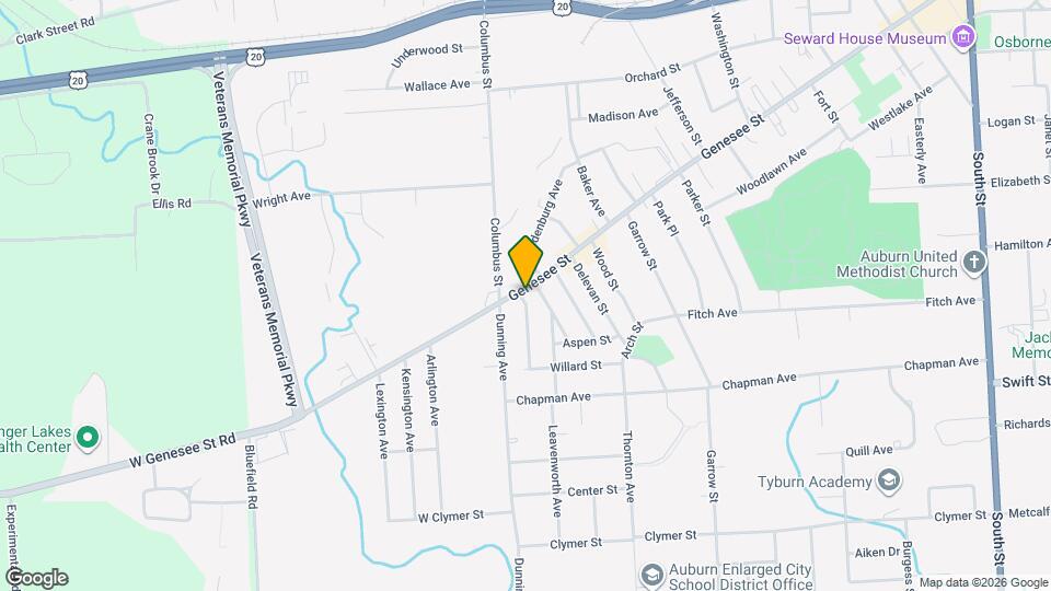 288 Genesee St, Unit #2 Map and Location Details