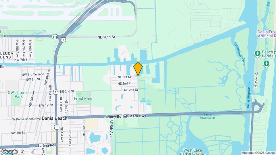 343 Gulfstream Rd Map and Location Details
