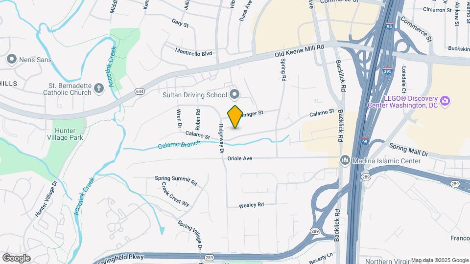 7219 Calamo St Map and Location Details