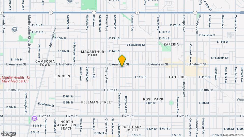 1240 Dawson Ave Map and Location Details