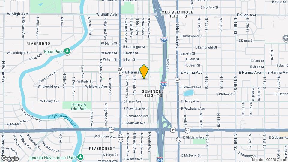 407 E Paris St Map and Location Details