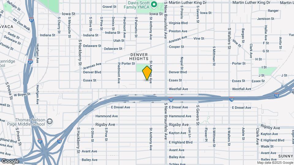 734 Essex St Map and Location Details