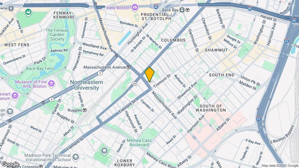 484 Massachusetts Ave Mapa y Detalles de la Ubicación