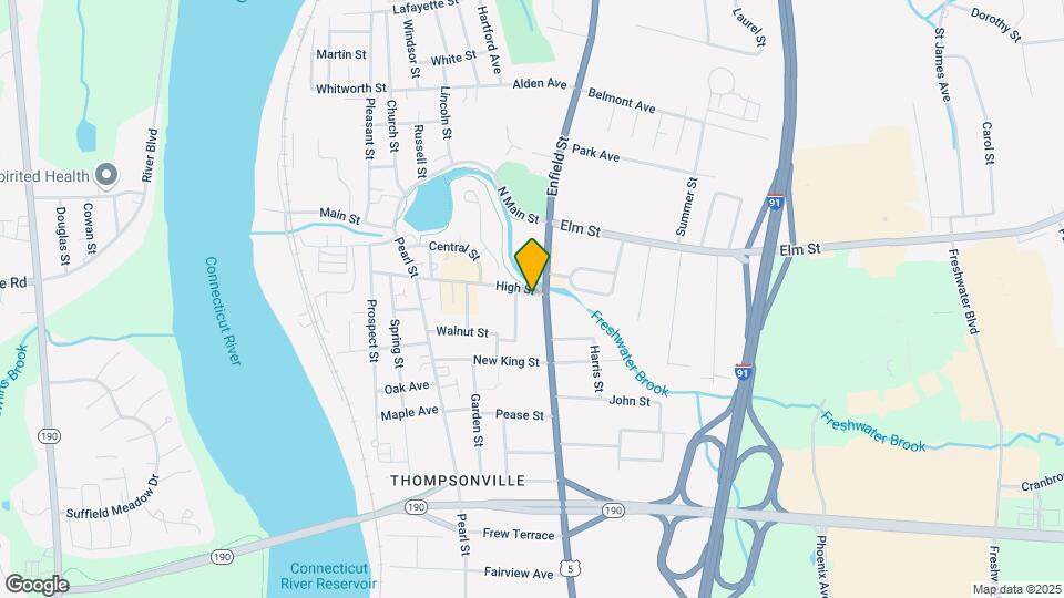 938 Enfield St, Unit 1st Floor Apartment Map and Location Details