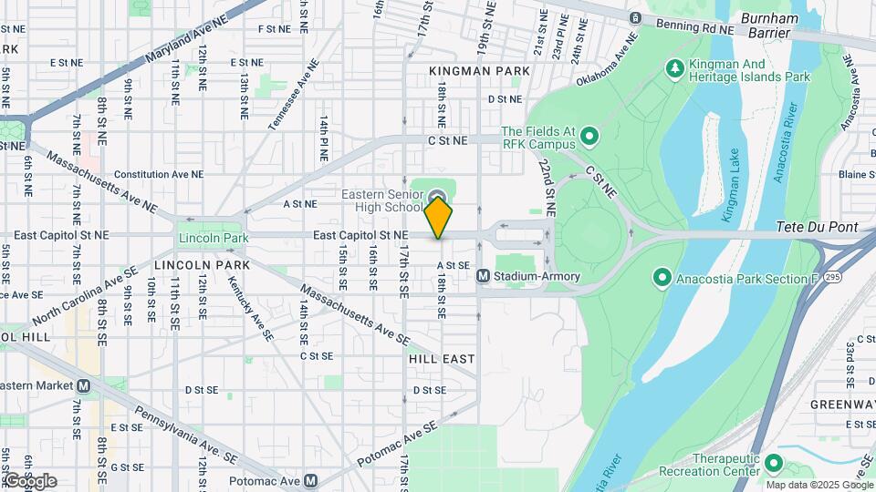 1 18th St SE Map and Location Details