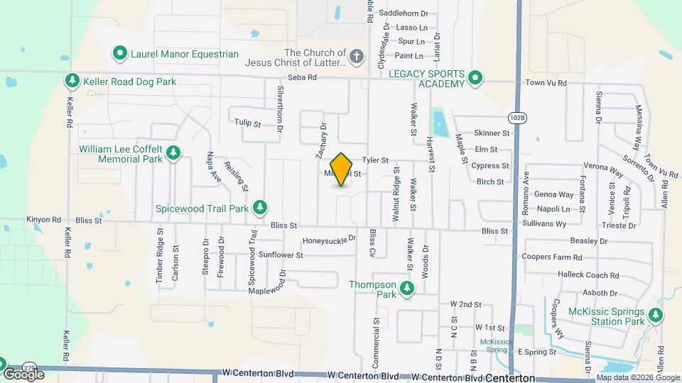 702 Sun Meadows Loop Mapa y Detalles de la Ubicación