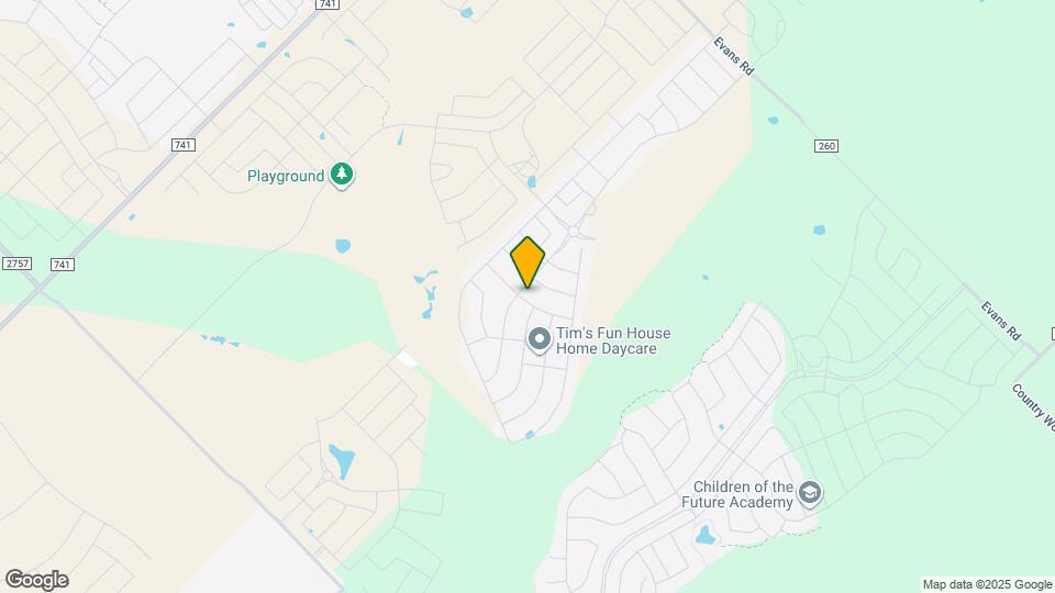 3403 Big Antero Ln Map and Location Details