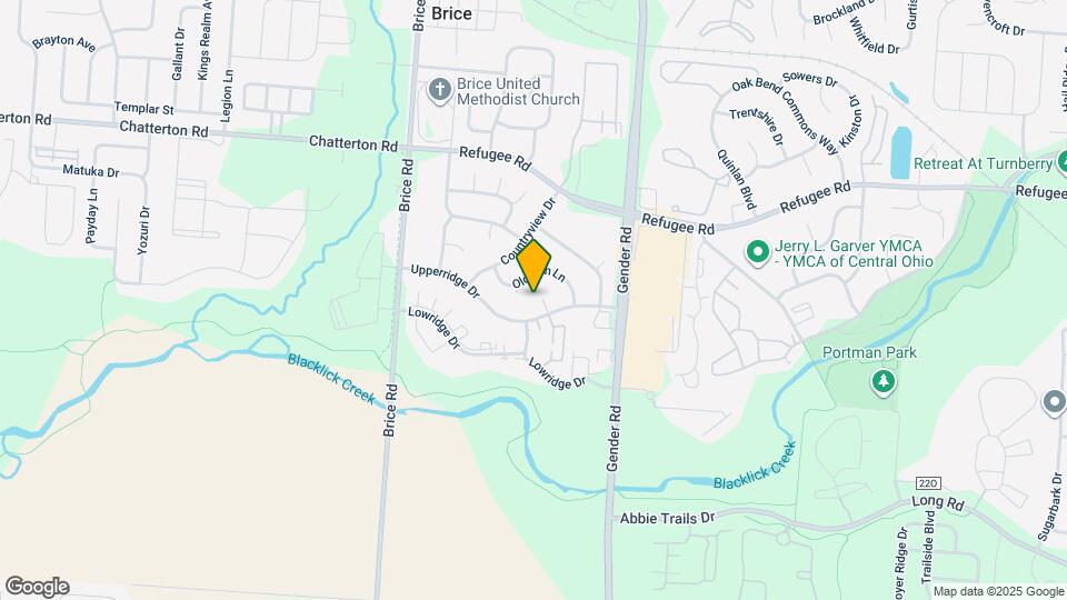 3609 Upperridge Ct Map and Location Details