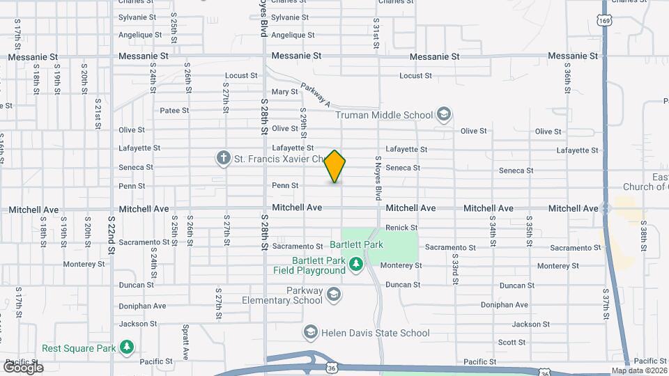 2932 Penn St Mapa y Detalles de la Ubicación